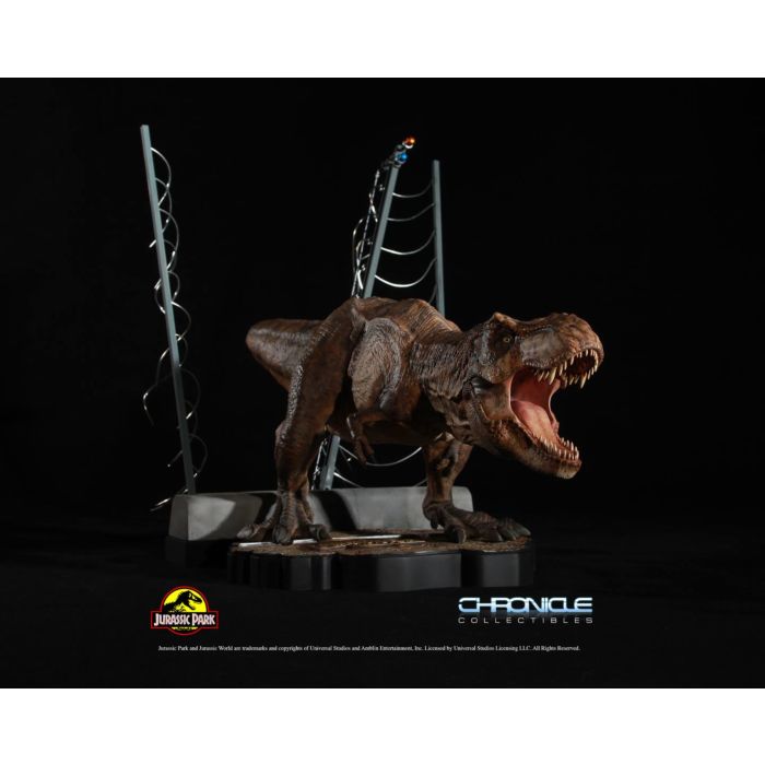 Jurassic Park Breakout T Rex 1 20 Scale Statue Breakout T Rex
