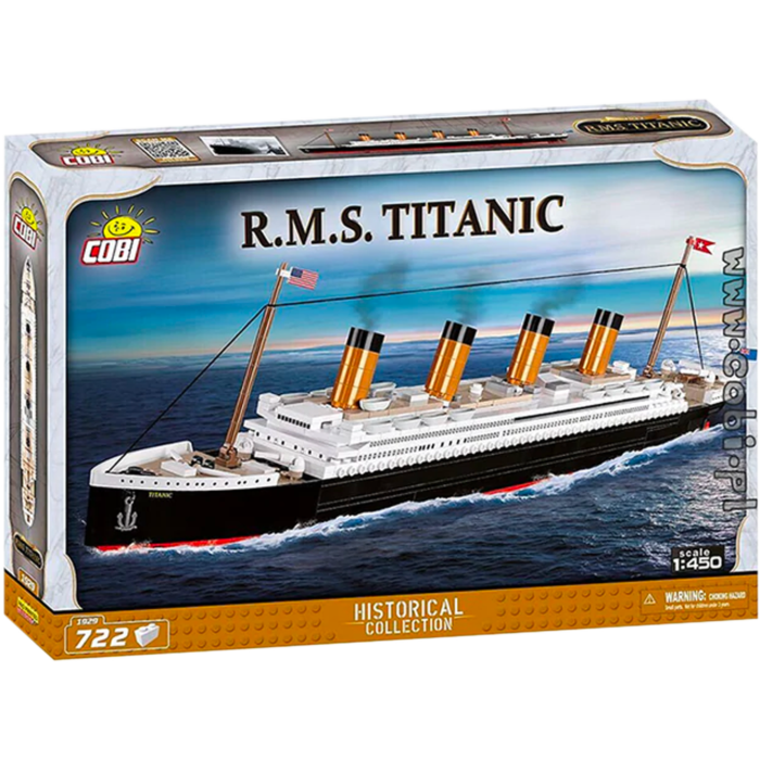 Cobi: Historical Collection | R.M.S. Titanic 1/450th Scale Construction ...