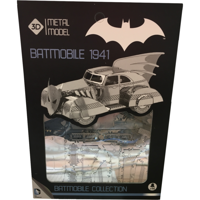 1941 Batmobile 3D Metallic Puzzle | Batman | SD Toys | Popcultcha