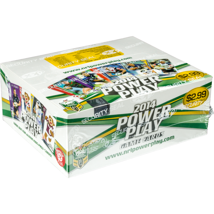24ct Power Play Trading Cards ~ Sealed Box #NEW NRL 2014 RUGBY LEAGUE