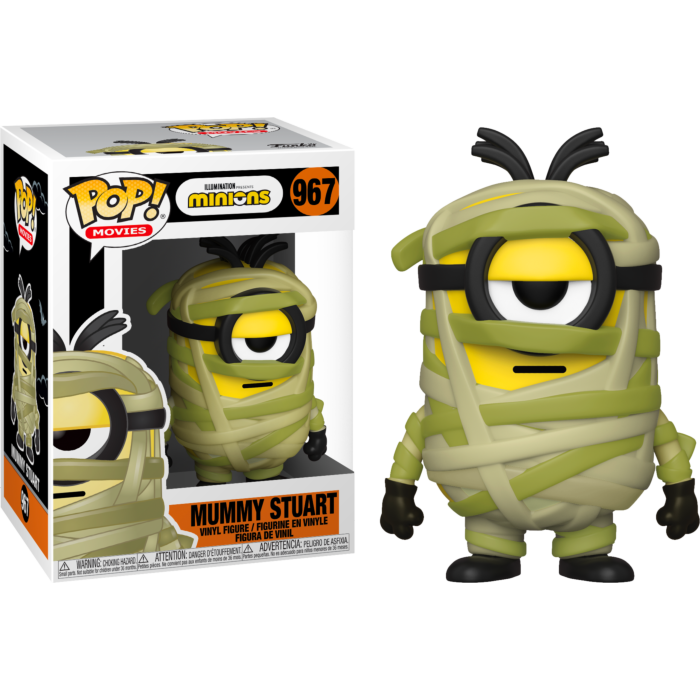 Minions Universal Monsters | Mummy Stuart Funko Pop! Vinyl Figure