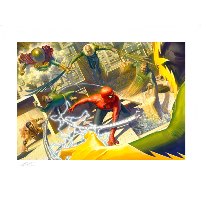 Spider-Man - Sinister Six Fine Art Print by Alex Ross and Sideshow  Collectibles | Popcultcha