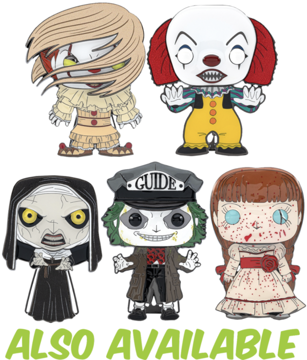 The Conjuring | Annabelle 4” Pop! Enamel Pin by Funko | Popcultcha