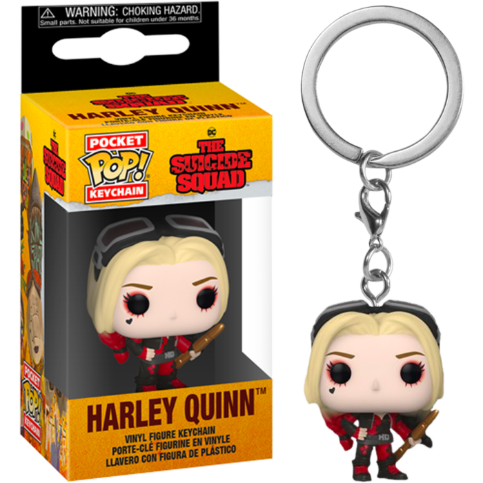 the suicide squad funko keychain