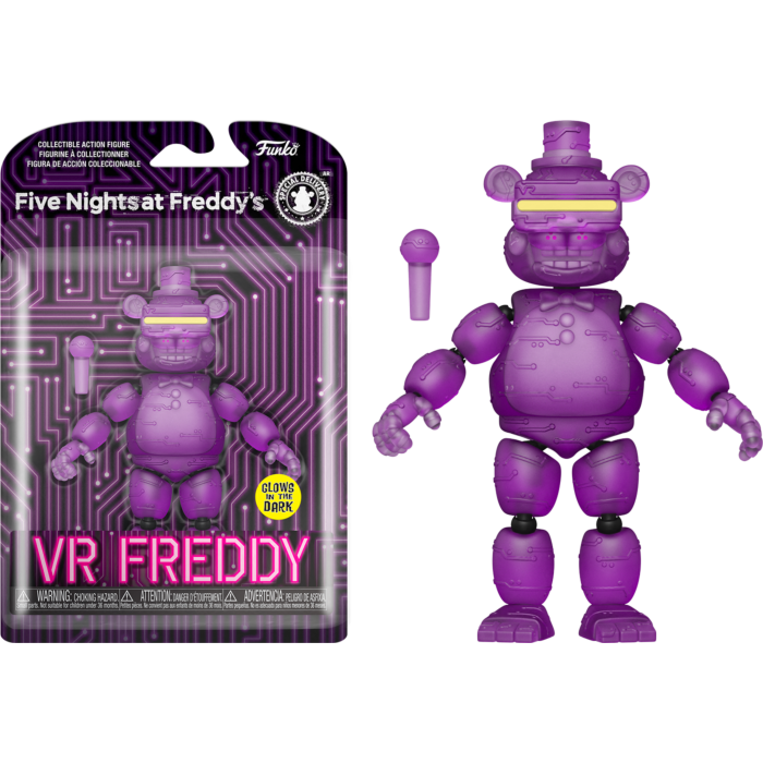 Spytte frugthave Fjord Five Nights at Freddy's AR: Special Delivery | VR Freddy Glow in the Dark  Action Figure | Popcultcha
