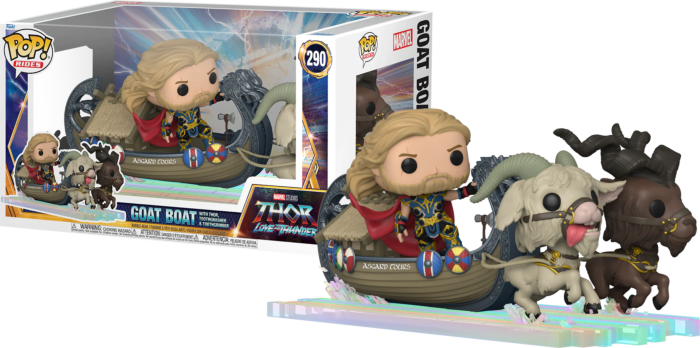 Funko PoP! Marvel Thor 4 Love and Thunder Thor and Mighty Thor (Special  Edition)