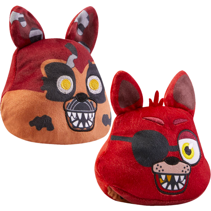 Five Nights At Freddys Foxy Reversible Head Plushies 4” Plush By Funko Popcultcha 1543