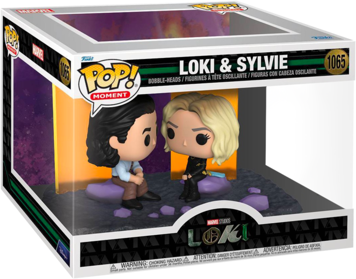 Loki (2021), Loki & Sylvie TV Moments Funko Pop! Vinyl Figure 2-Pack