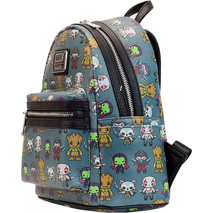 Guardians of the Galaxy Kawaii 10 Faux Leather Mini Backpack by