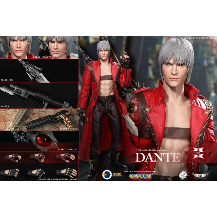  Asmus Toys Devil May Cry III: Dante 1:6 Scale Action Figure :  Toys & Games