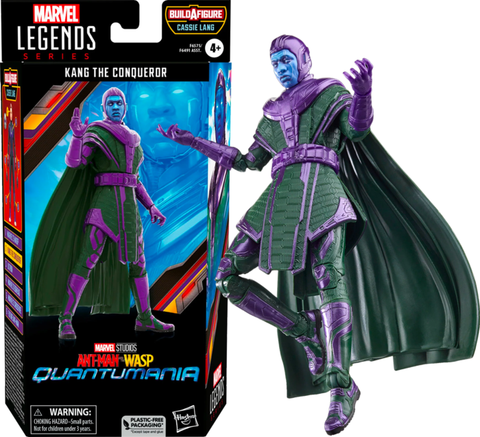 Ant-Man and the Wasp: Quantumania - Kang the Conqueror Marvel Legends 6”  Scale Action Figure (Cassie Lang Build-A-Figure)