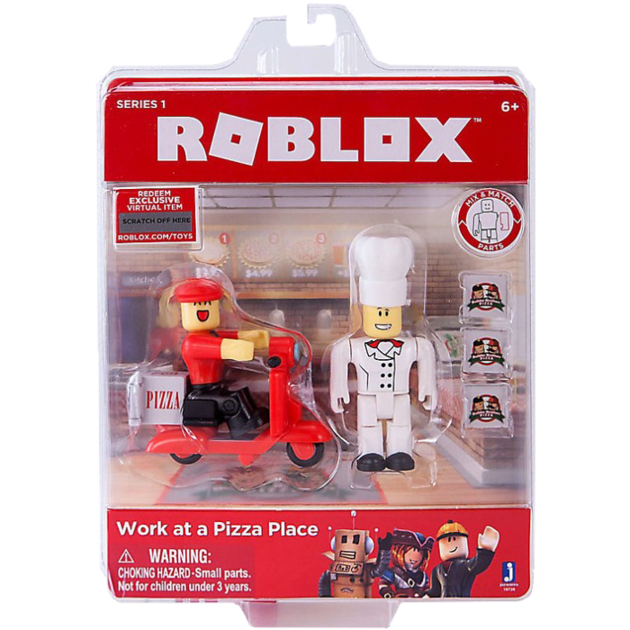 Roblox Work At A Pizza Place Series 1 Action Figure 2 Pack Popcultcha - roblox 2 pack