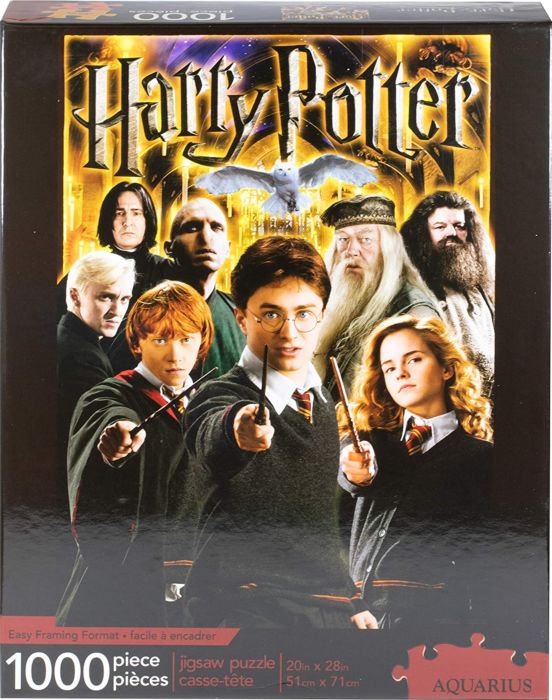 Aquarius Puzzles Harry Potter Movie Posters Collage 1000 Piece Jigsaw Puzzle