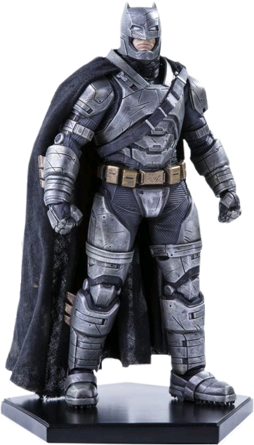 batman armored statue