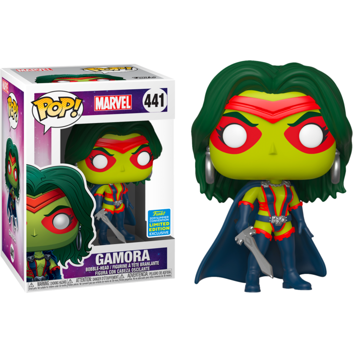 guardians of the galaxy gamora funko pop