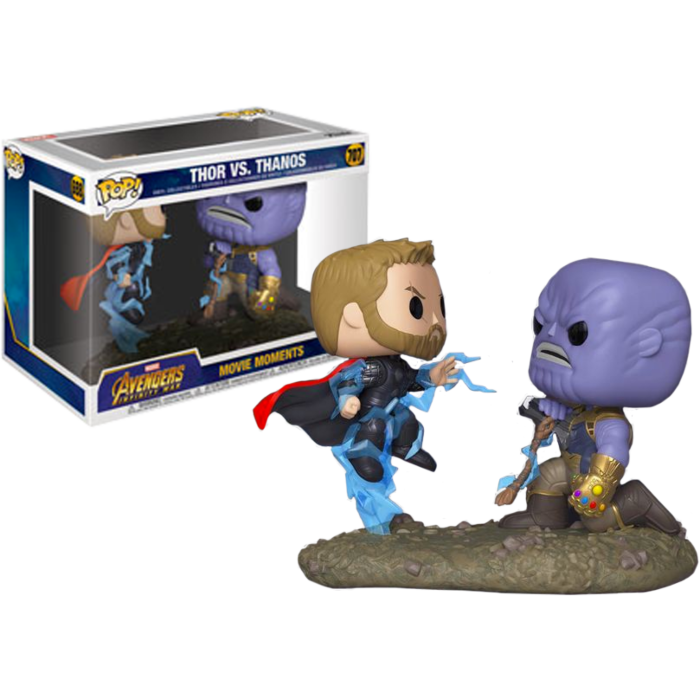 Avengers 3 Infinity War Thor Vs Thanos Movie Moments Funko Pop Vinyl Figure 2 Pack Popcultcha