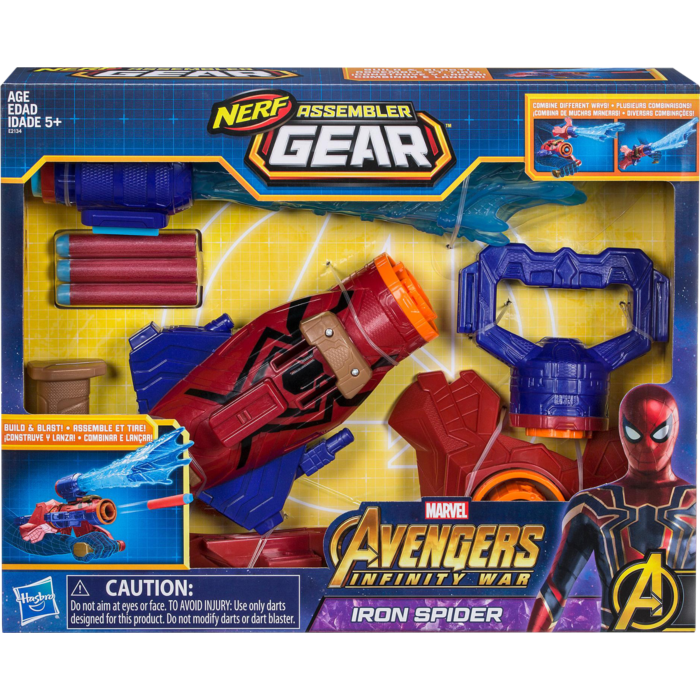 nerf assembler gear iron spider