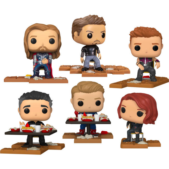 avengers shawarma funko full set