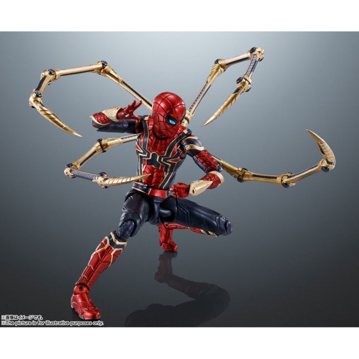 Spider-Man: No Way Home - Iron Spider  ” Action Figure by  Bandai Tamashii Nations | Popcultcha