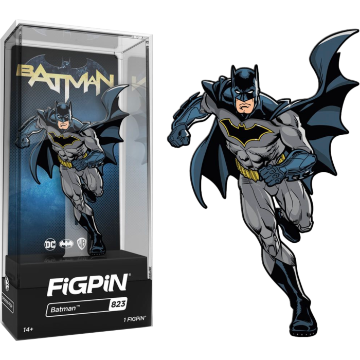 Batman: Rebirth - Batman FigPin Enamel Pin by FigPin | Popcultcha