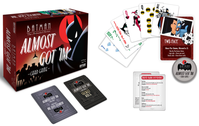 Batman: The Animated Series Card Game | Cryptozoic Almost Got 'Im Card Game  | Popcultcha