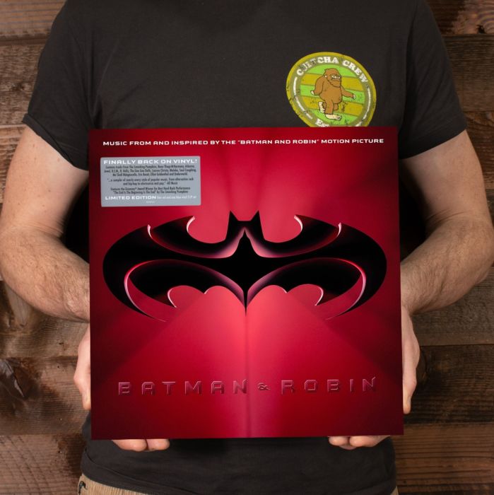 Batman & Robin (1997) | Music From and Inspired by the Motion Picture 2xLP  Vinyl Record (2020 Record Store Day Exclusive Red & Blue Coloured Vinyl) |  Popcultcha