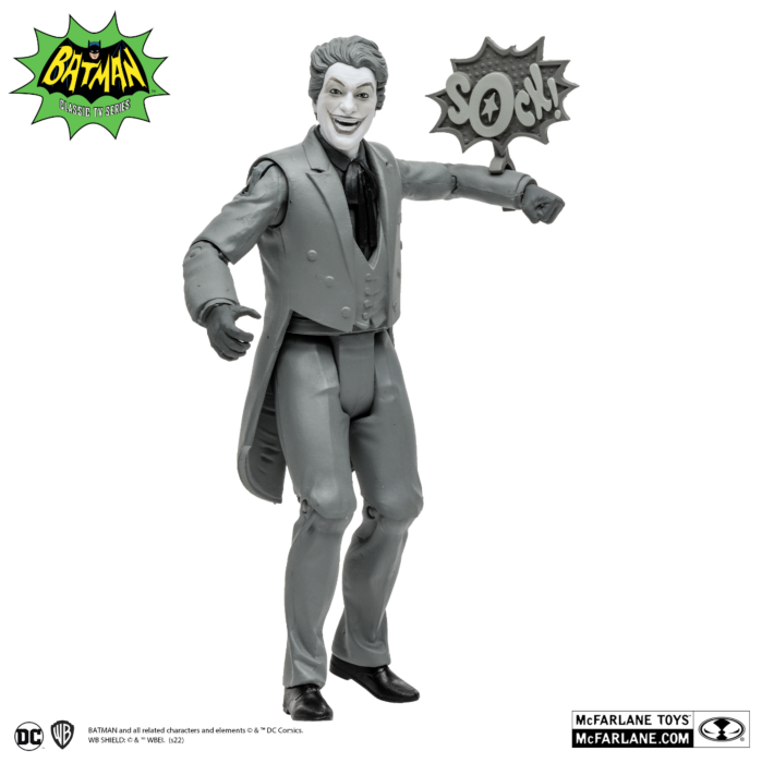 Batman (1966) - The Joker (Black & White TV Variant) DC Retro 6” Scale  Action Figure by McFarlane Toys | Popcultcha