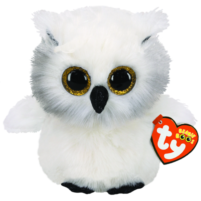 white owl plush toy