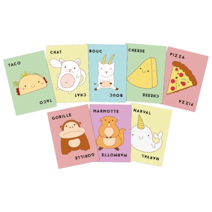 TACO CAT GOAT CHEESE PIZZA FAMILY FUNNY CRAZY CARD GAME SEALED EN/RU/LT/LV/EE