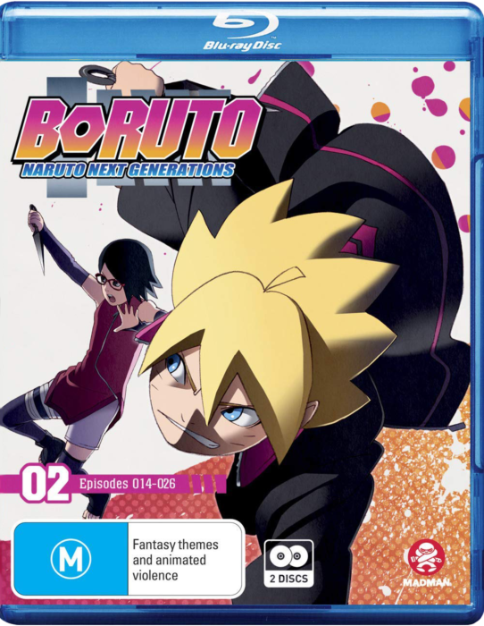 Boruto Naruto Next Generations Part 02 Episodes 014 026 Blu Ray 2 Disc By Madman Popcultcha