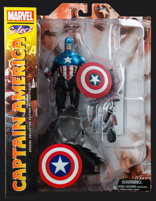 captain america collector edition action figure