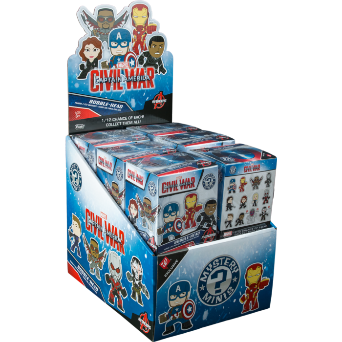 Captain america civil online war mystery minis