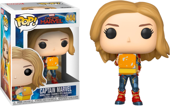 captain marvel funko pop set