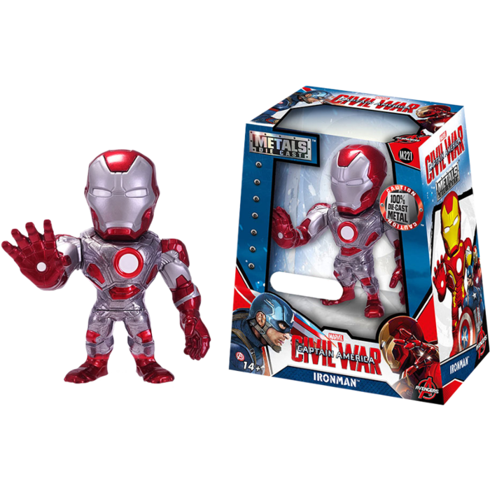 metal iron man toy