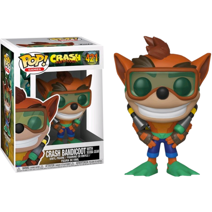 crash bandicoot funko pop