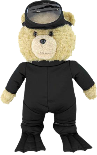 Ted 2 Ted 24 Life Size Scuba Outfit Plush by Commonwealth