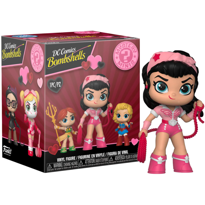 DC Bombshells Valentines Mystery Minis Blind Box Vinyl Figure