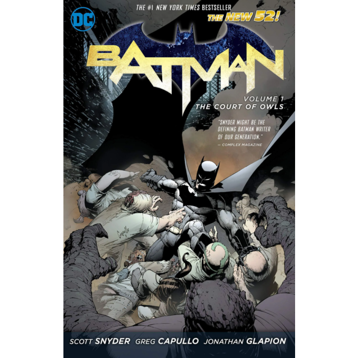 Batman - Volume 01 The Court of Owls (The New 52) Trade Paperback Book by DC  Comics | Popcultcha