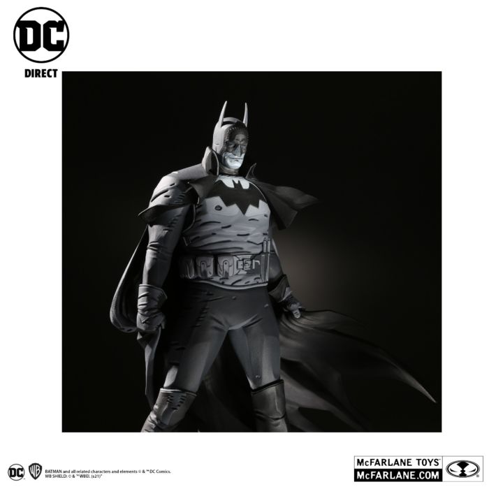 Batman: Gotham by Gaslight - Batman by Mike Mignola Black & White 1/10th  Scale Statue by McFarlane Toys | Popcultcha