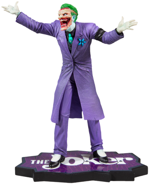 Batman: Death of the Family - Joker Purple Craze by Greg Capullo 1/10th  Scale Statue by McFarlane Toys | Popcultcha