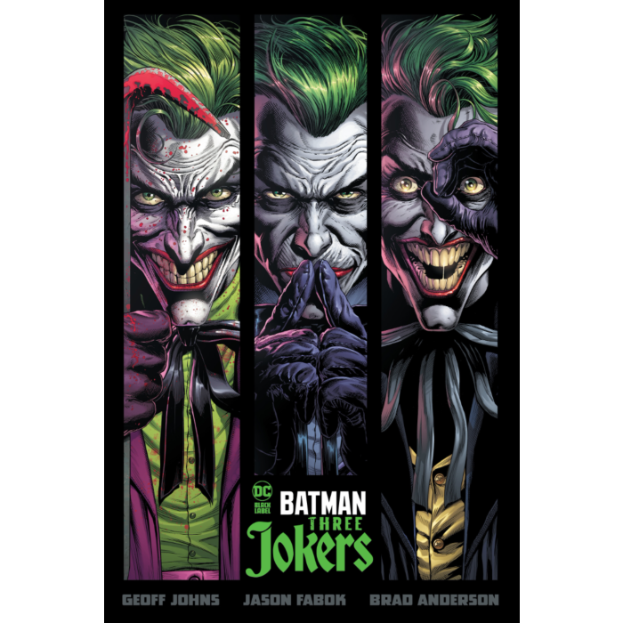 Batman - Three Jokers DC Black Label Hardcover Book by DC Comics |  Popcultcha