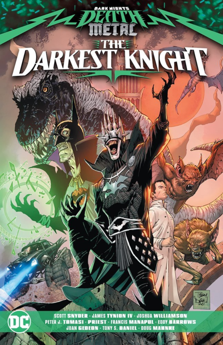 Dark Nights: Death Metal - The Darkest Knight Trade Paperback Book by DC  Comics | Popcultcha