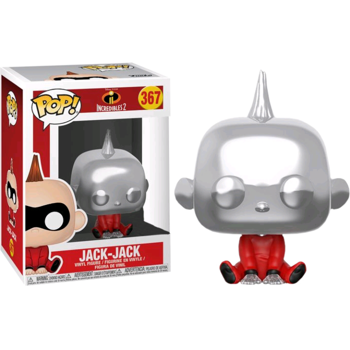 Incredibles 2 | Jack-Jack Chrome Funko Pop! Vinyl Figure | Popcultcha