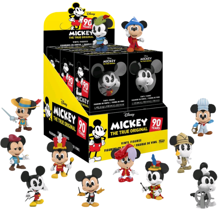 Disney - Mickey Mouse 90th Anniversary Mystery Minis Blind Box (Single Unit)