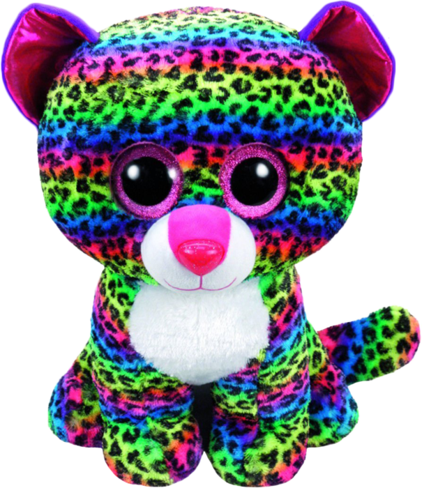 Luxe potlood Steen Beanie Boos - Dotty the Multicoloured Leopard Extra Large 25” Plush by Ty |  Popcultcha | Cultcha Kids