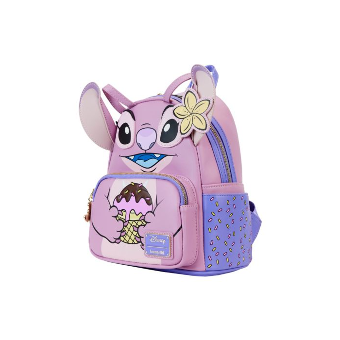 Lilo & Stitch - Angel Cosplay 10 Faux Leather Mini Backpack by Loungefly