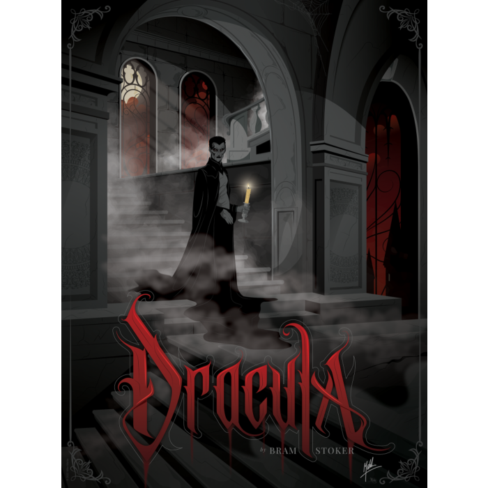 Dracula - Dracula Fine Art Print by Mike Mahle and Sideshow ...