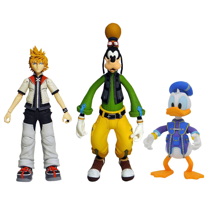 video game with goofy and donald duck