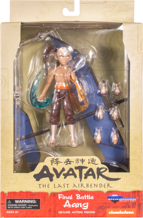 Avatar: The Last Airbender - Final Battle Aang Deluxe 7” Scale