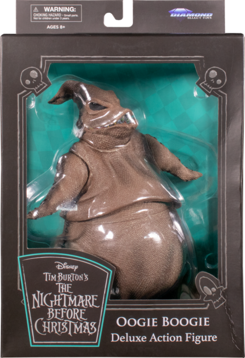 The Nightmare Before Christmas, Oogie Boogie Deluxe 7” Scale Action Figure  by Diamond Select Toys